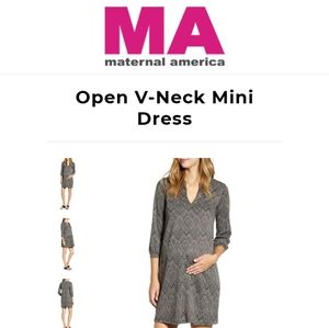 Maternal America mini dress